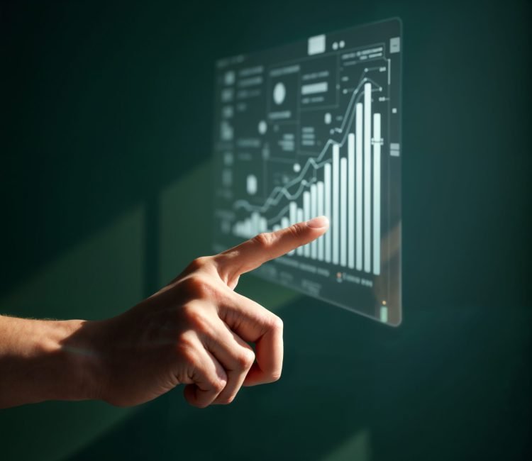 business-technology-showing-data-analytics-digital-interface